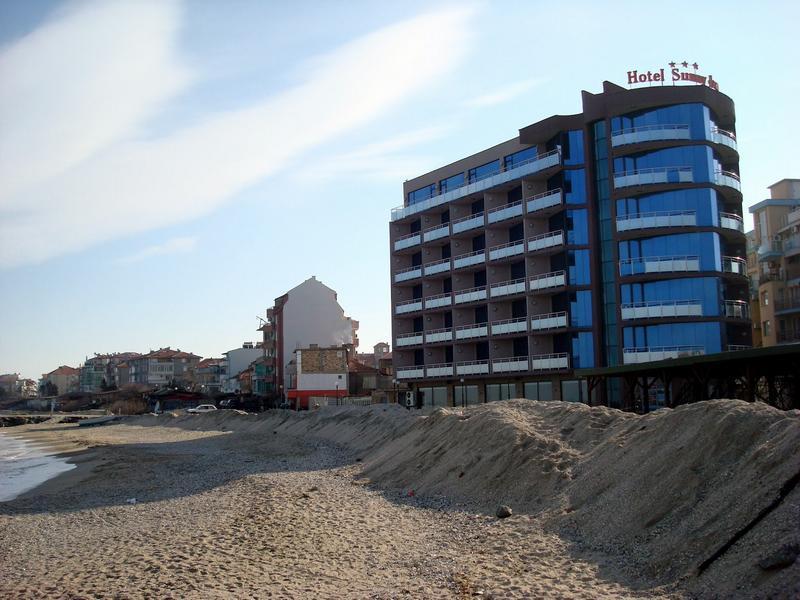 Sunny Bay Beach Hotel Pomorie Esterno foto